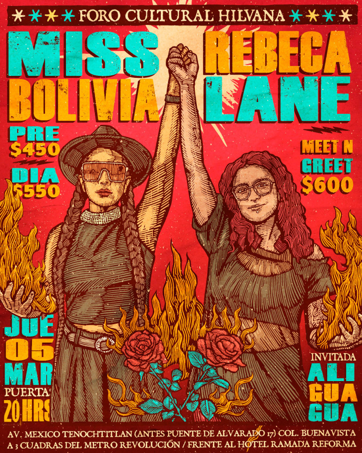 Miss bolivia rebeca lane ft ali guagua