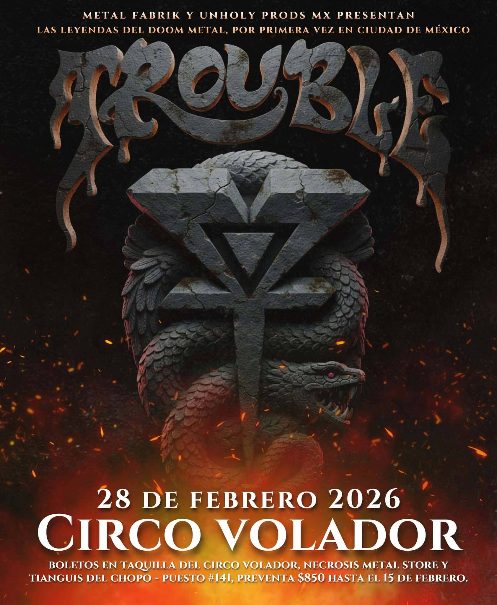 Trouble circo volador