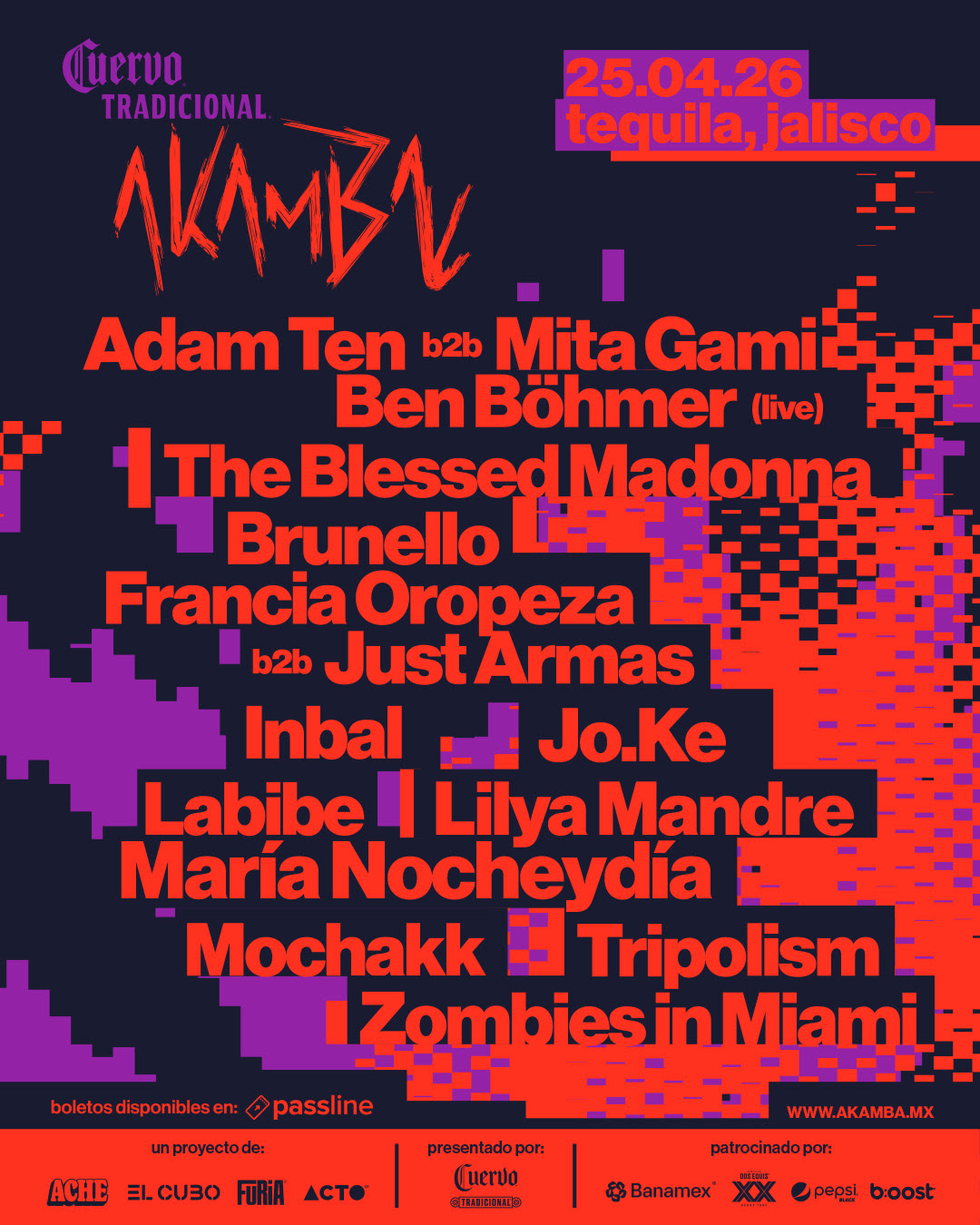 PRECIOS: Akamba 2026 revela lineup