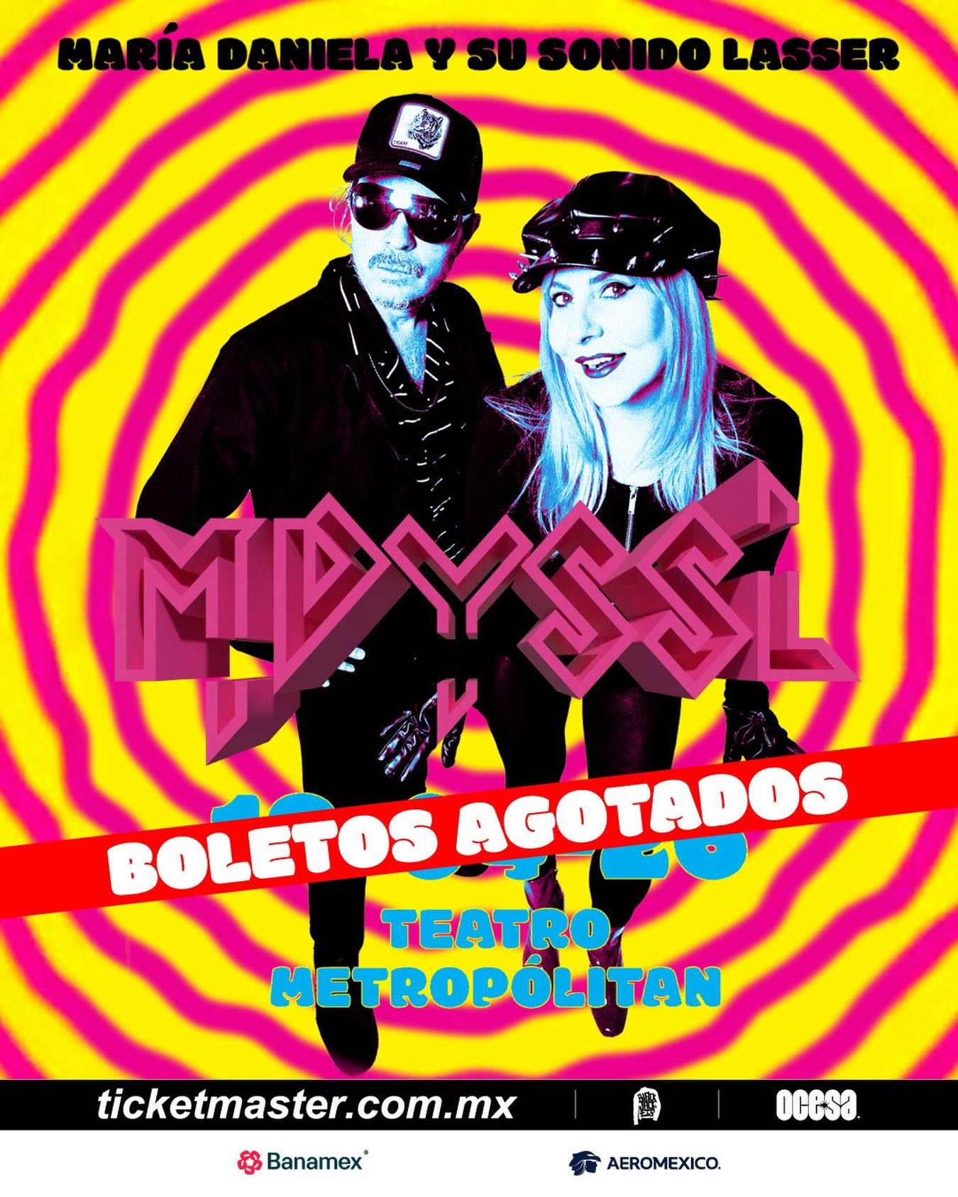 SOLD OUT: María Daniela y Su Sonido Lasser en el Teatro Metropólitan