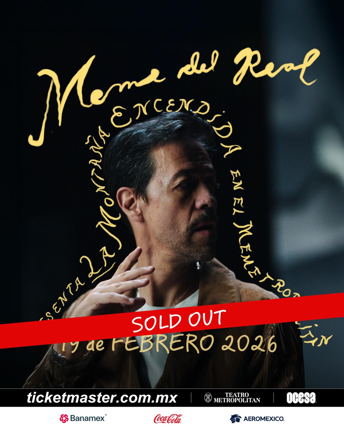 SOLD OUT: Meme Del Real se presentará en el Teatro Metropólitan