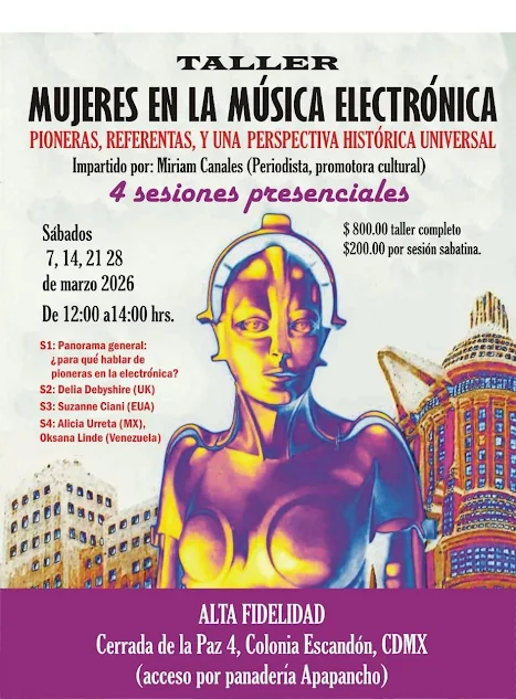 Mujeres en la musica electronica