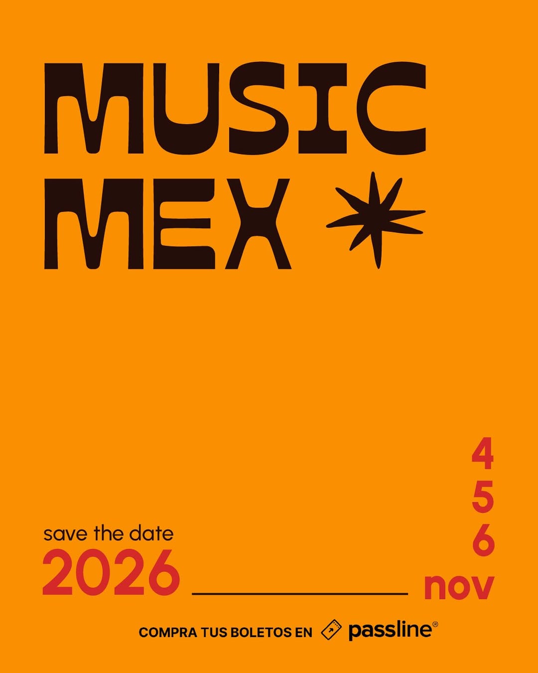 Save The Date: MUSICMEX 2026