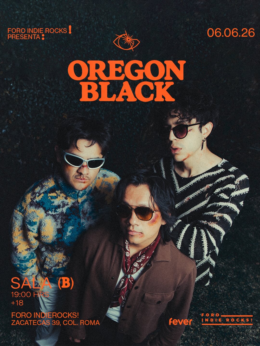 PRECIOS: Oregon Black se presentará en el Foro Indie Rocks!