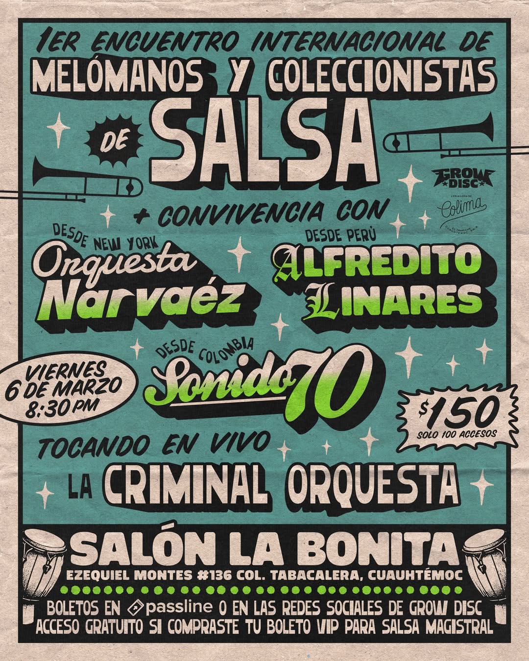 Primer encuentro internacional de melómanos y coleccionistas de salsa