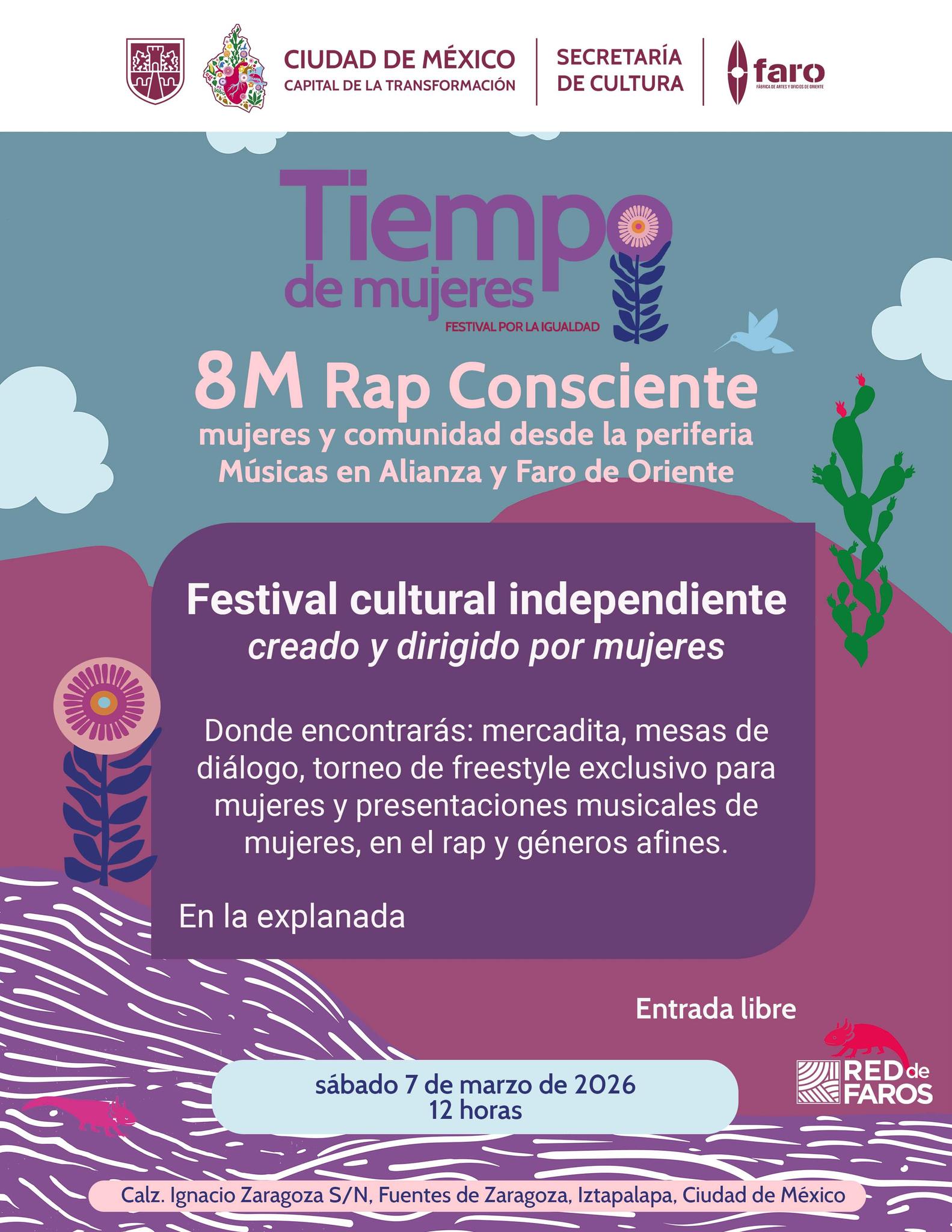 Tiempo de mujeres 8m