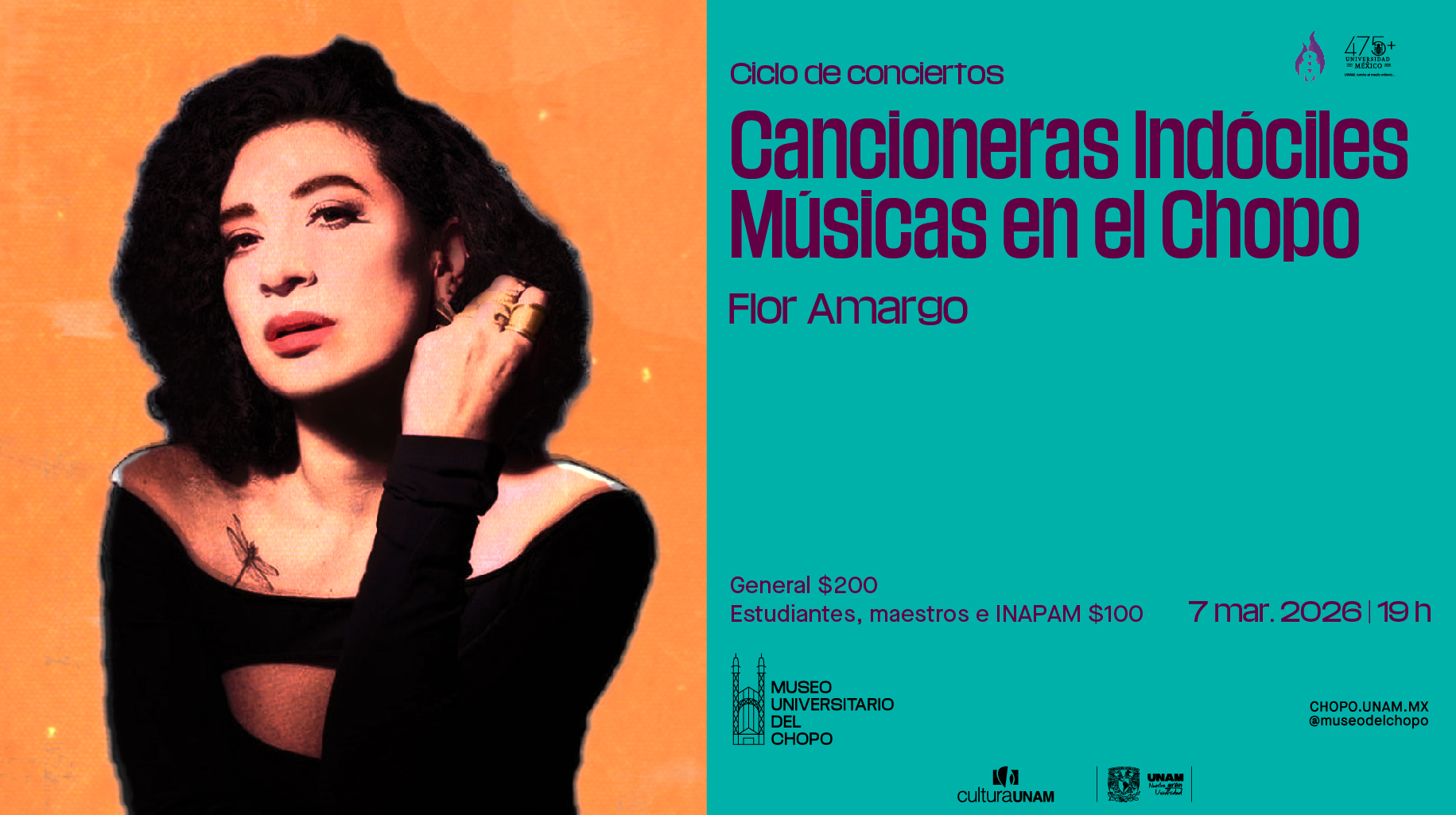 Cancioneras indociles flor amargo x 