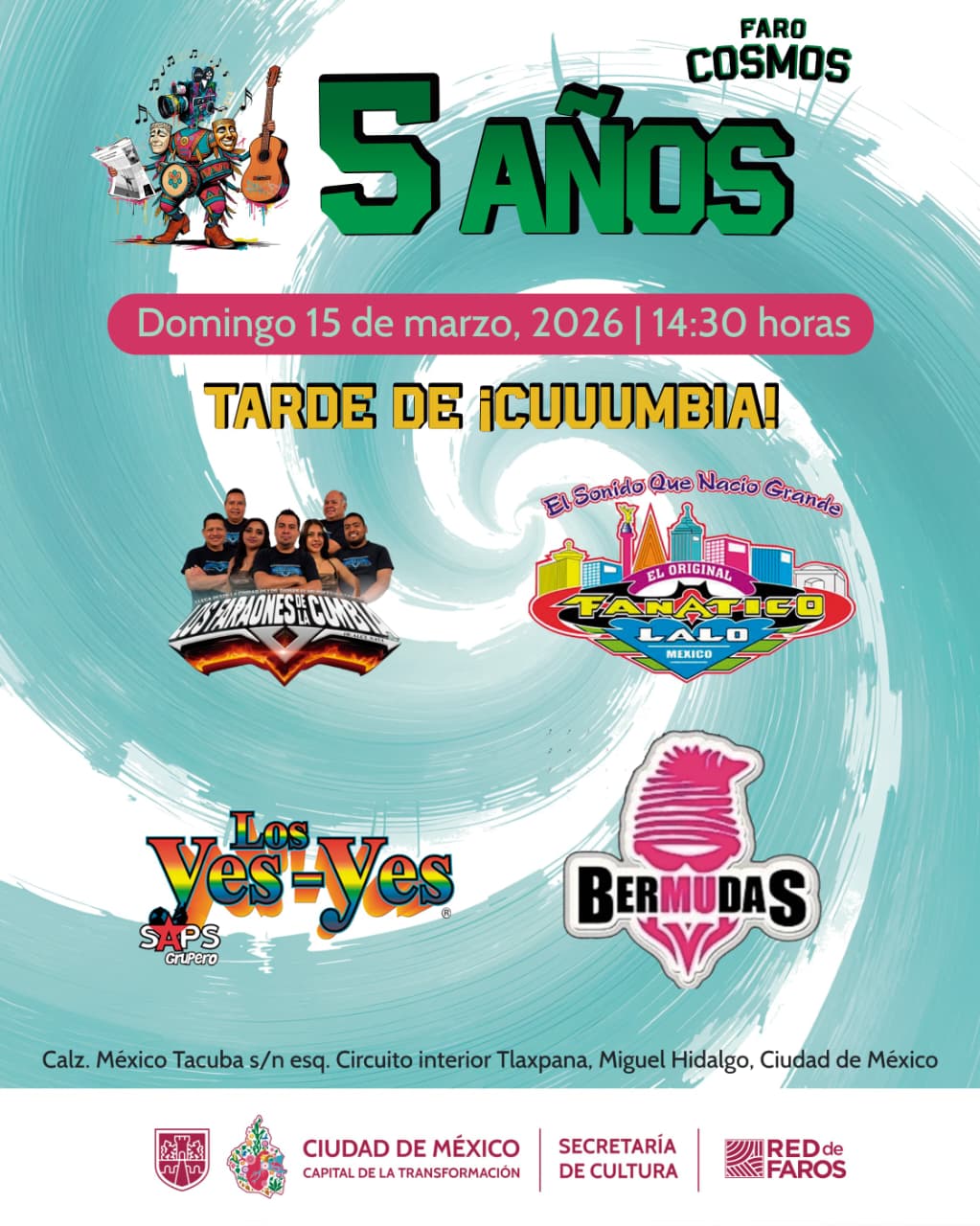 Aniversario faro cosmos