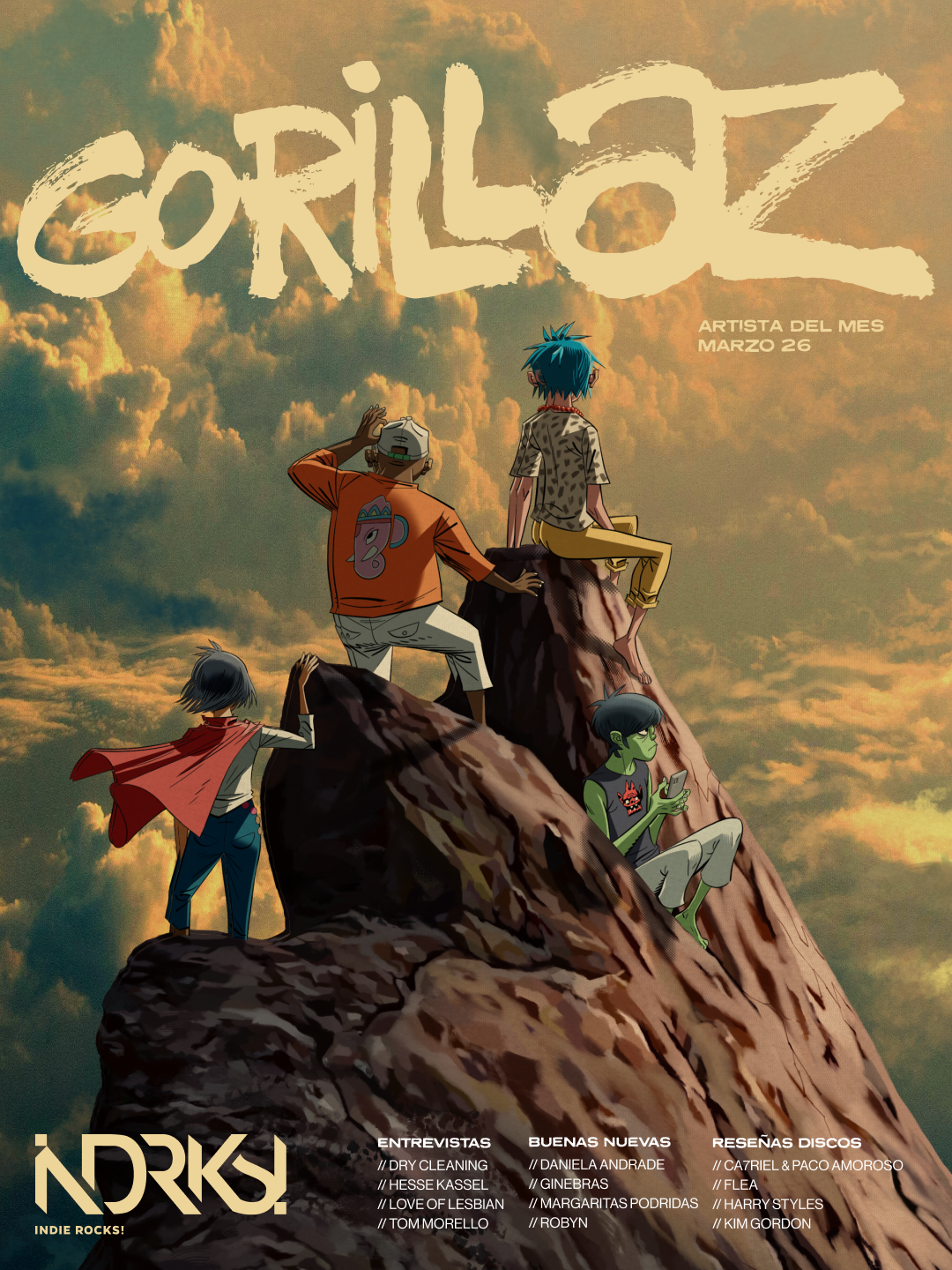 Artista del mes: Gorillaz