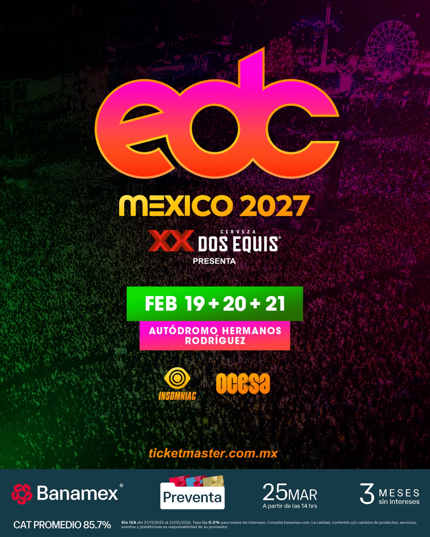 Save The Date: EDC México 2027