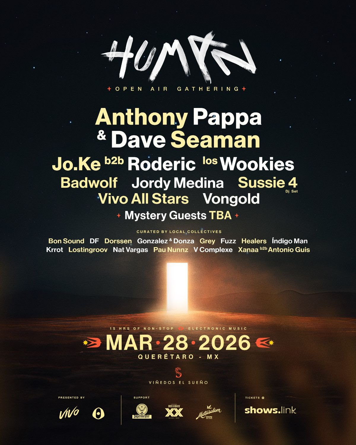 PRECIOS: HUMAN Festival 2026 anuncia lineup