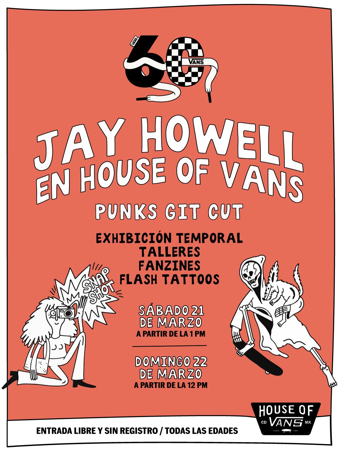 Jay Howell llegará a House of Vans