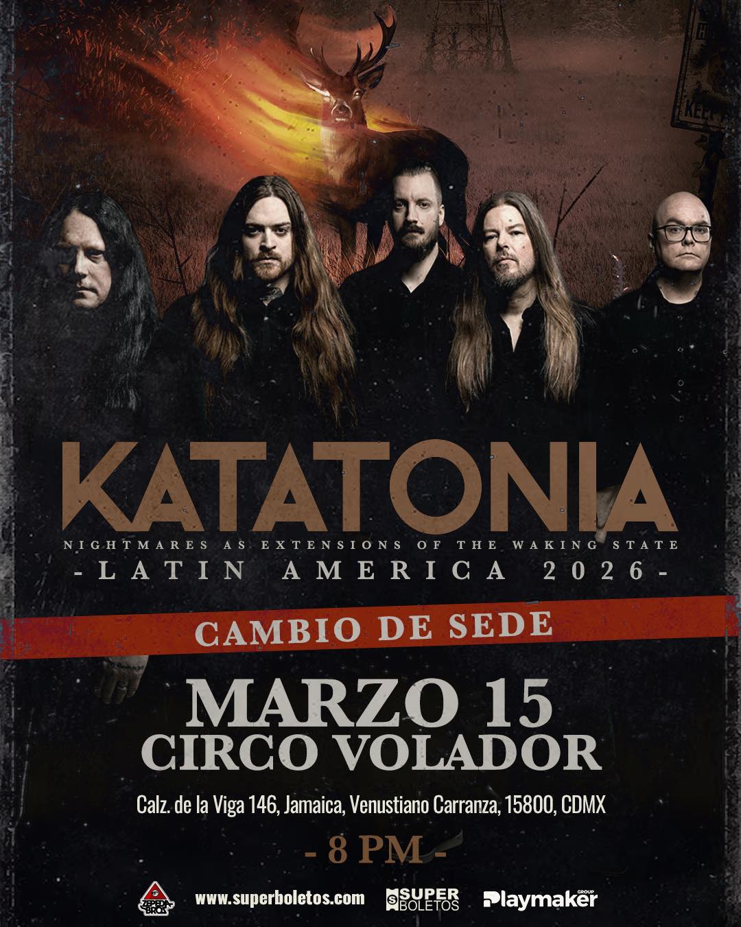 Katatonia circo volador