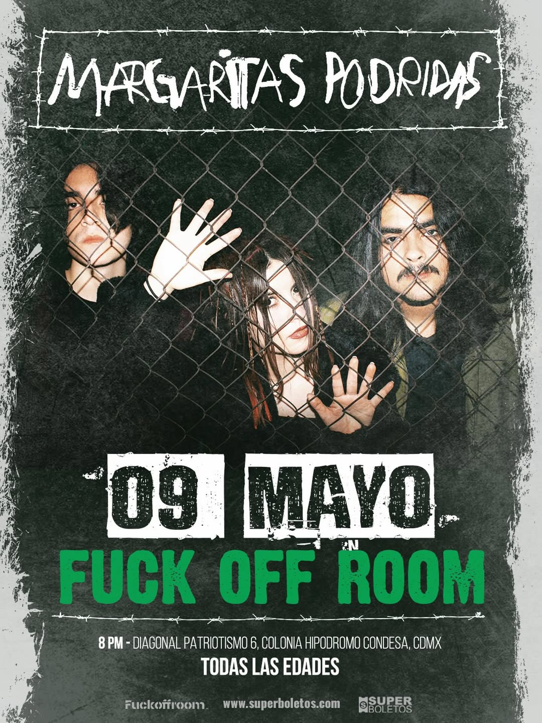 Margaritas podridas fuck off