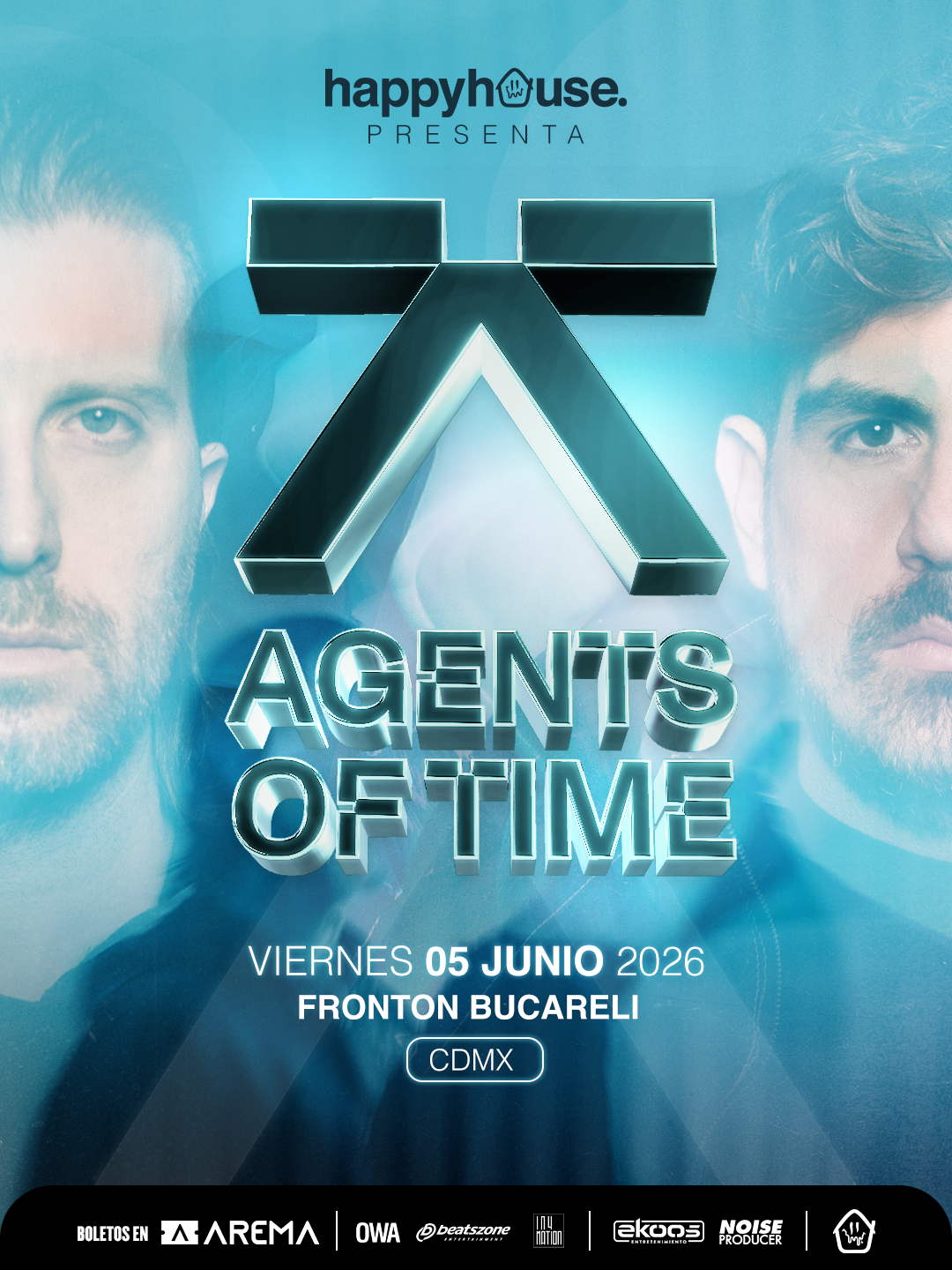 PRECIOS: Agents of Time llegará al Frontón Bucareli