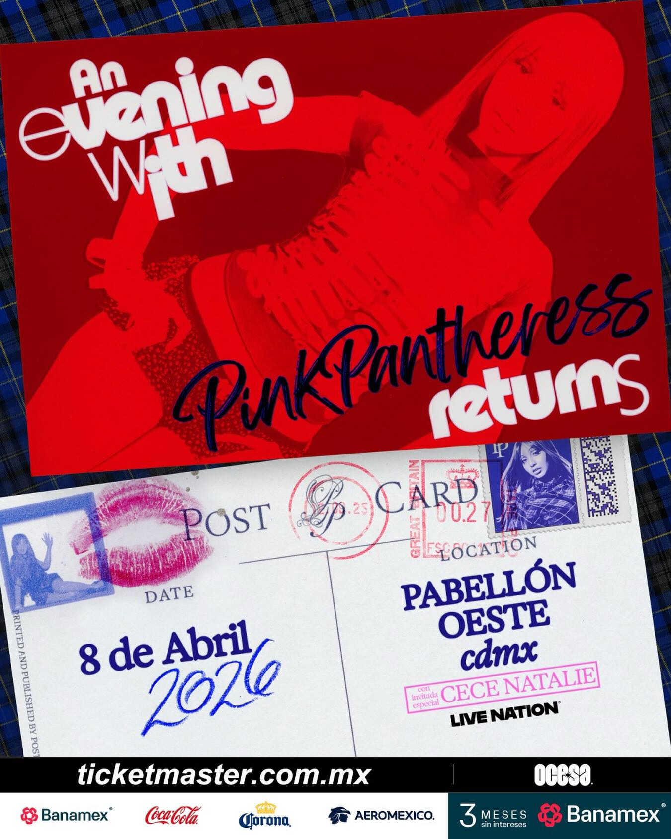 PRECIOS: PinkPantheress se presentará en el Pabellón Oeste