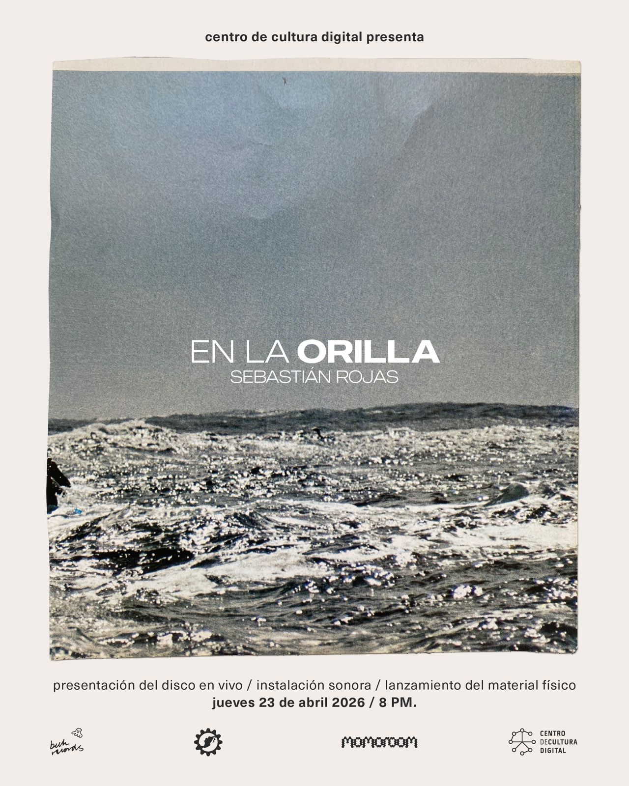 Sebastián Rojas en el Centro de Cultura Digital