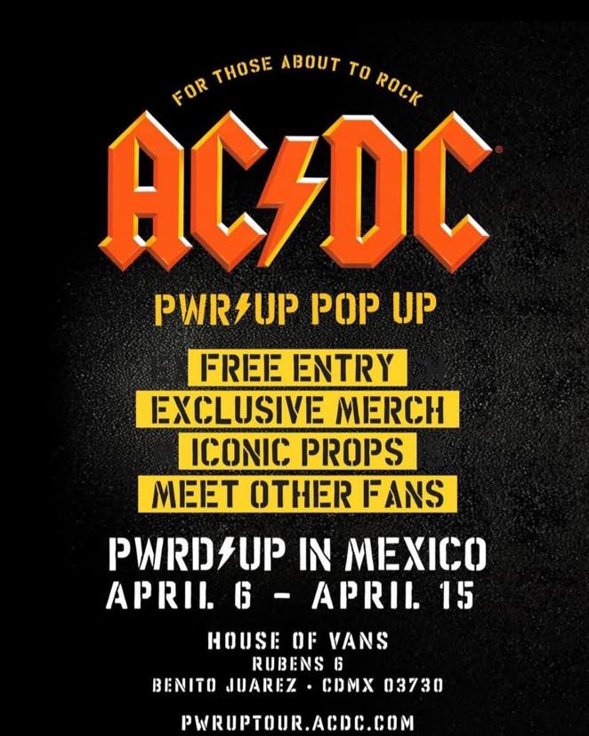 Acdc pop up mexico