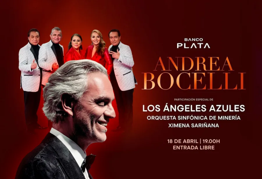 Andrea bocelli zocalo