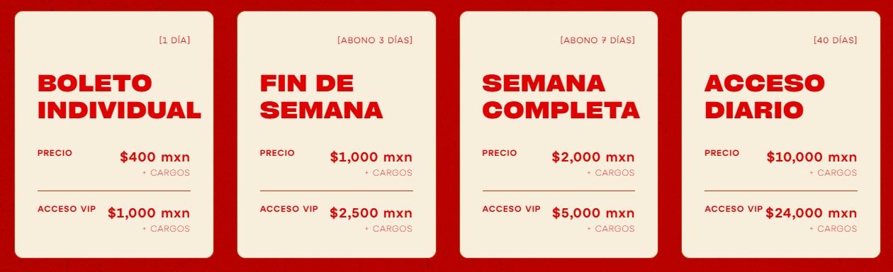 Campo marte 26 precios