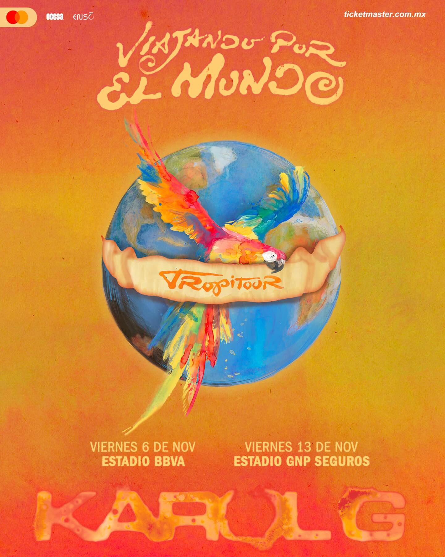 Karol G llegará al Estadio GNP Seguros