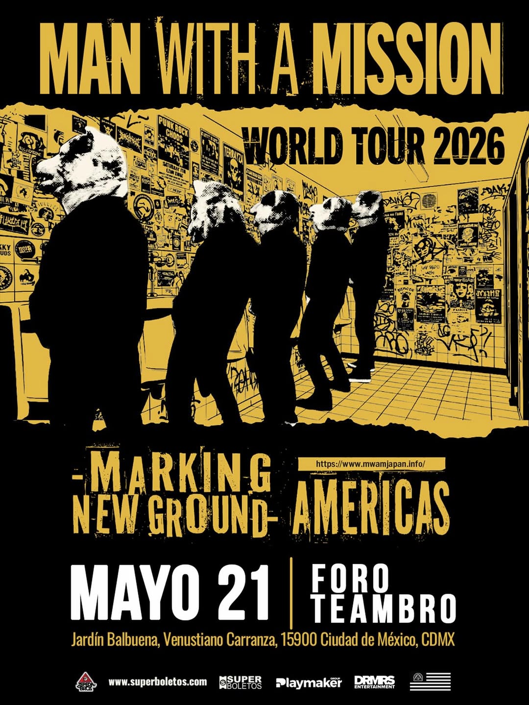 Man with a mission cdmx