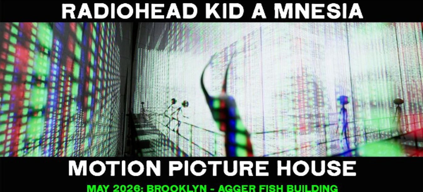 MOTION PICTURE: HOUSE KID A MNESIA, la instalación inmersiva de Radiohead llegará a México