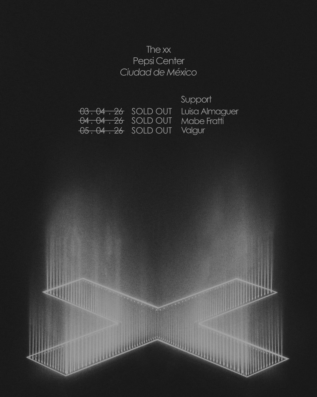 SOLD OUT: The xx se presentará en el Pepsi Center