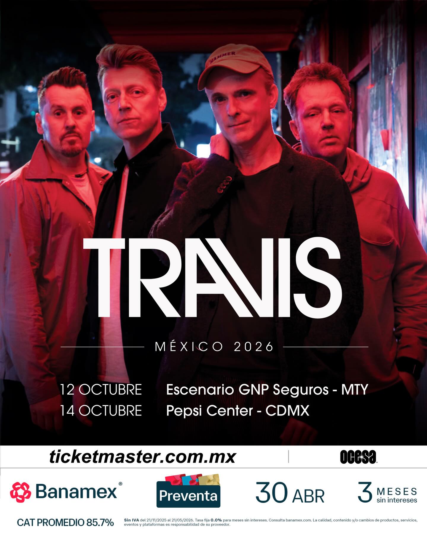 Travis se presentará en el Pepsi Center