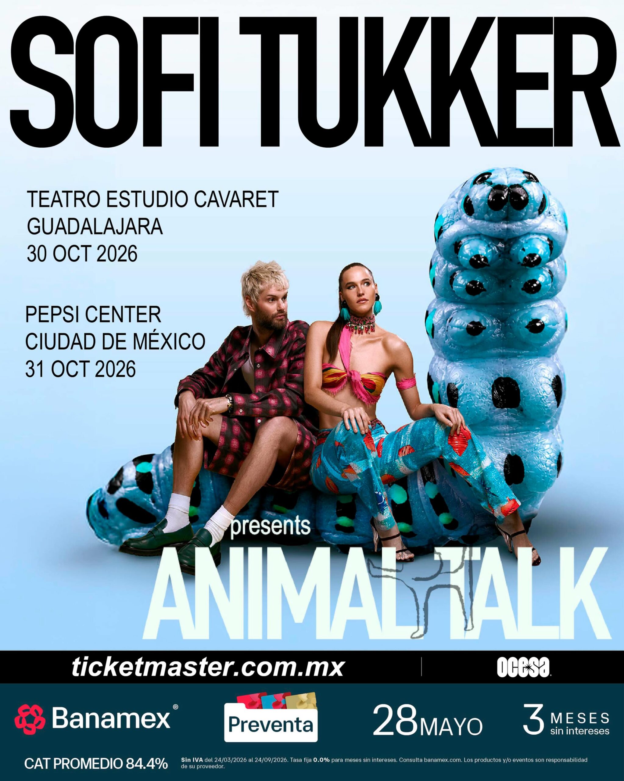 SOFI TUKKER iluminará el Pepsi Center
