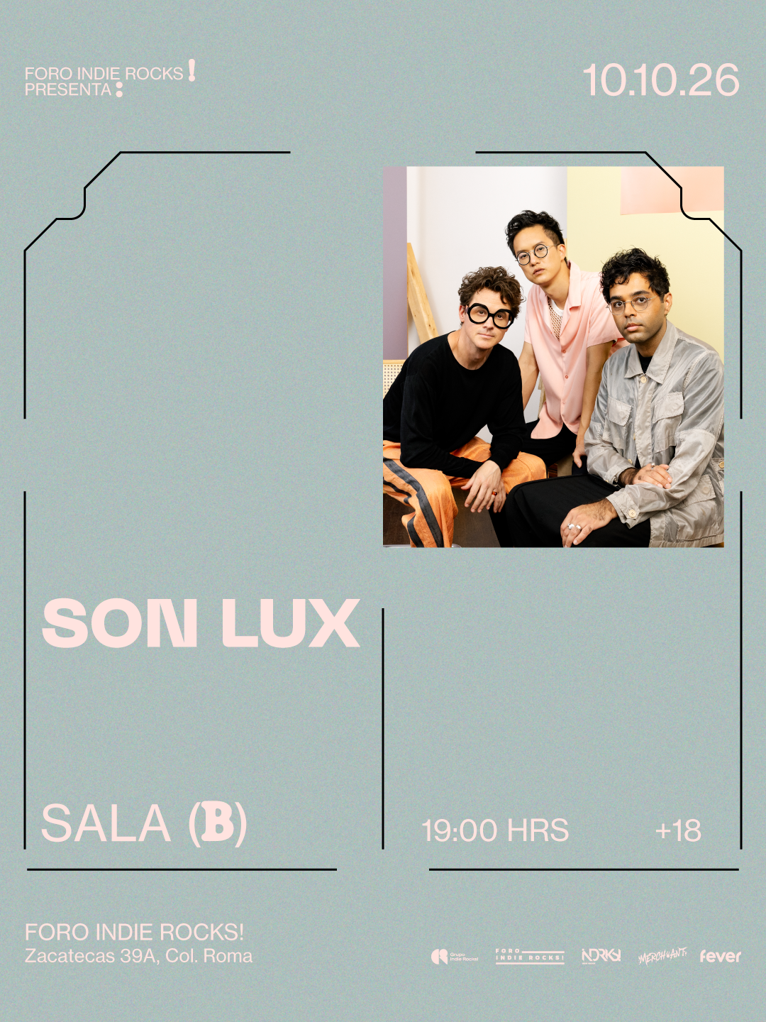 Son Lux se presentará en el Foro Indie Rocks!