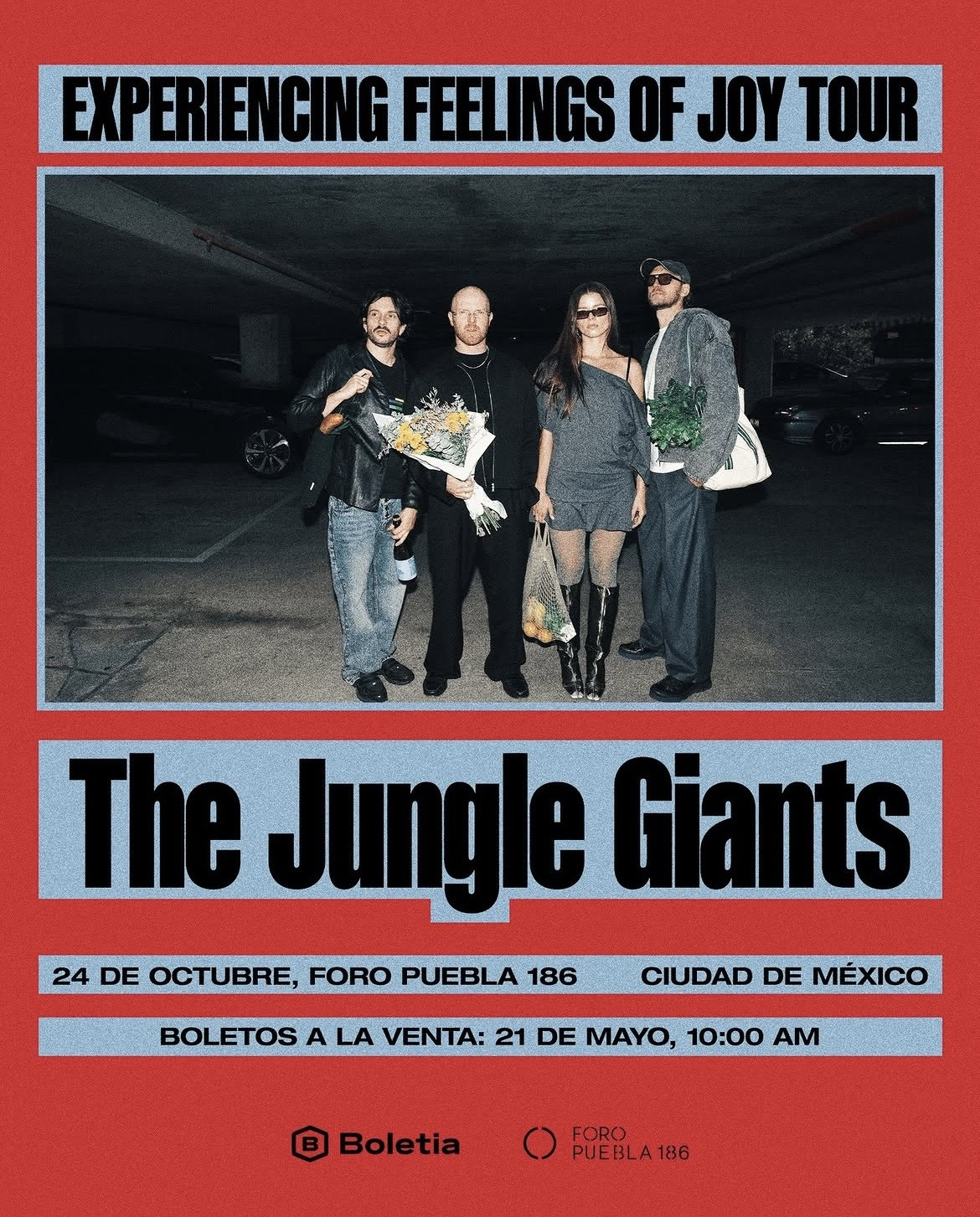 PRECIOS: The Jungle Giants dará un show en Foro Puebla