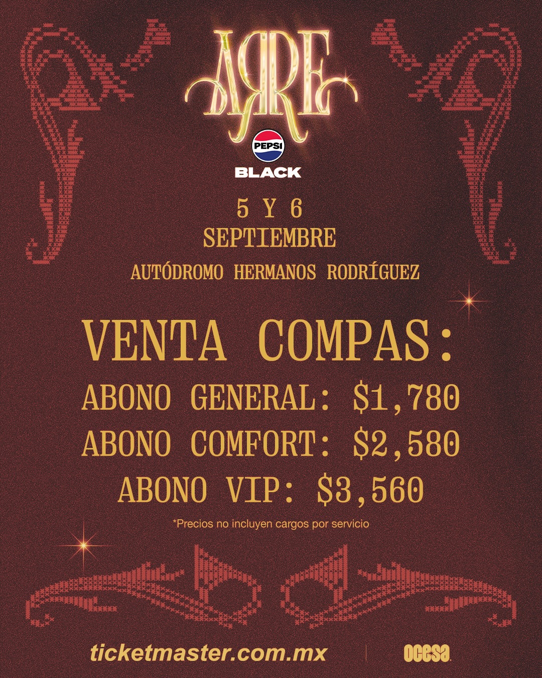 Arre 2026 venta compas
