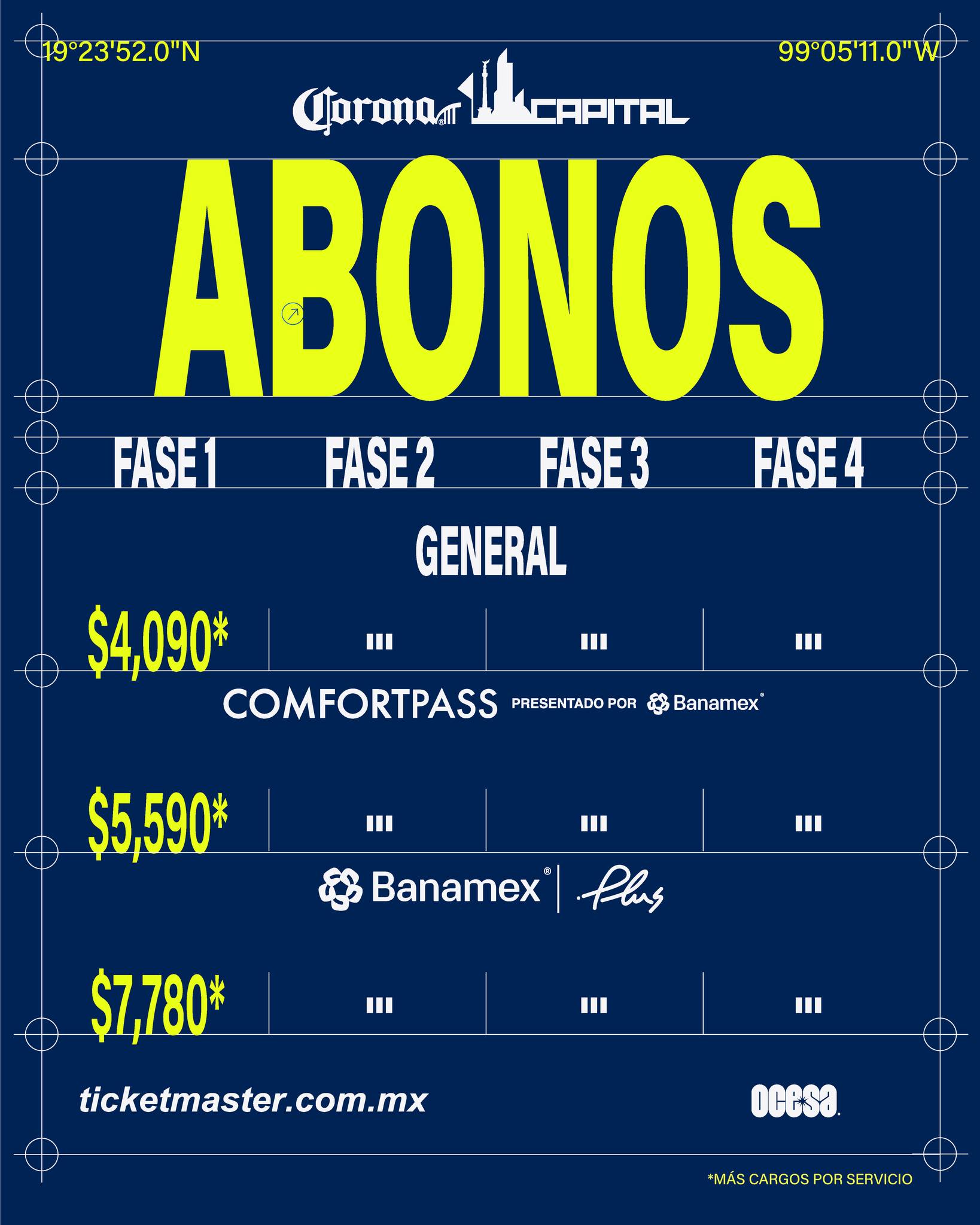 Corona capital abonos 2026