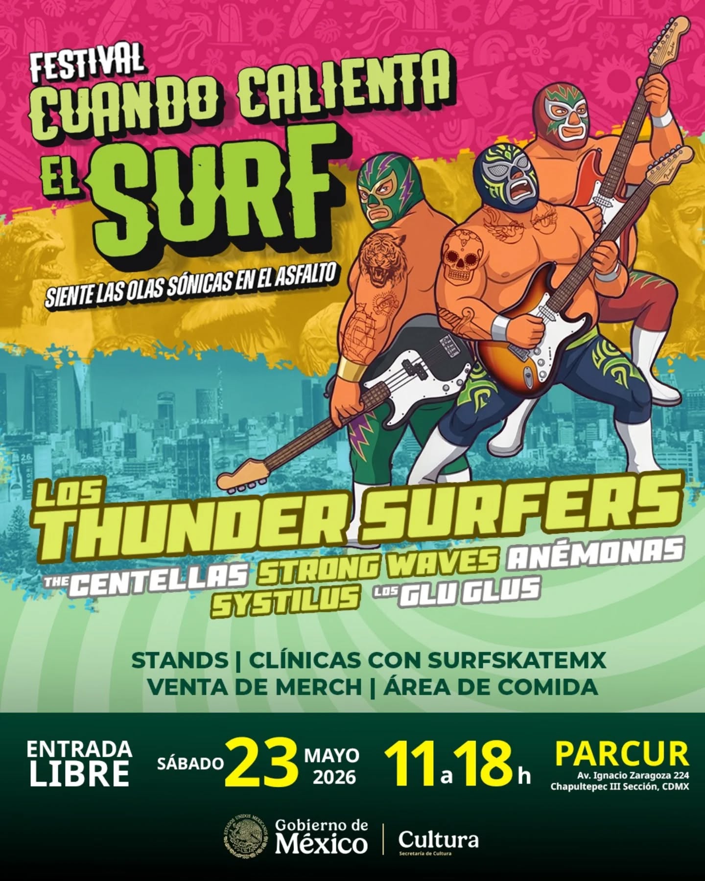 Cuando calienta el surf