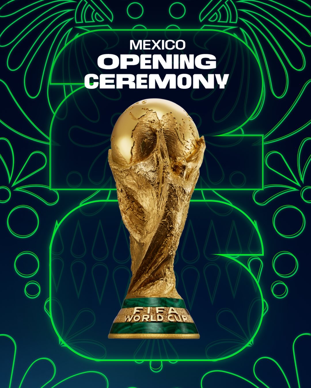 La Copa Mundial de la FIFA 2026™ arrancará con música en el Estadio Banorte
