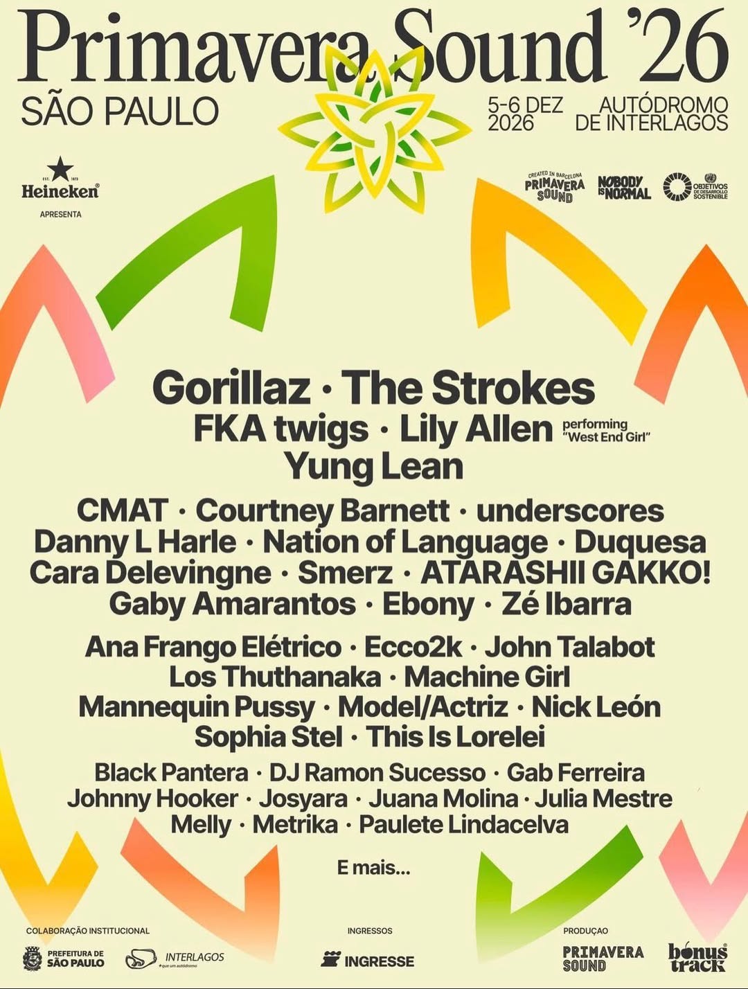 Primavera Sound São Paulo anuncia lineup