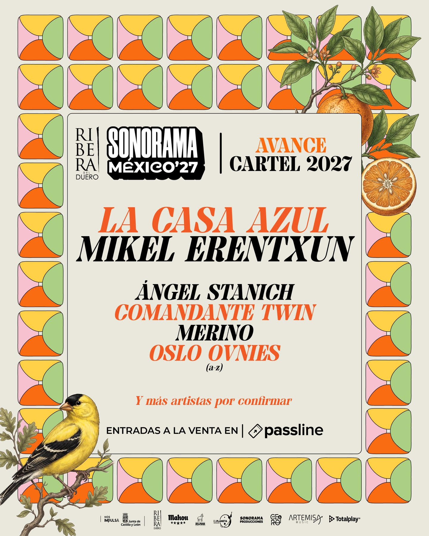 Sonorama México 2027 anuncia sus primeros confirmados