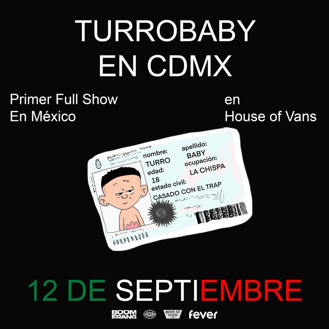 PRECIOS: turrobaby llegará a House of Vans