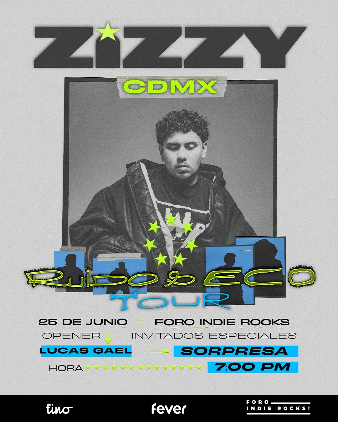PRECIOS: Zizzy se aterrizará en el Foro Indie Rocks!