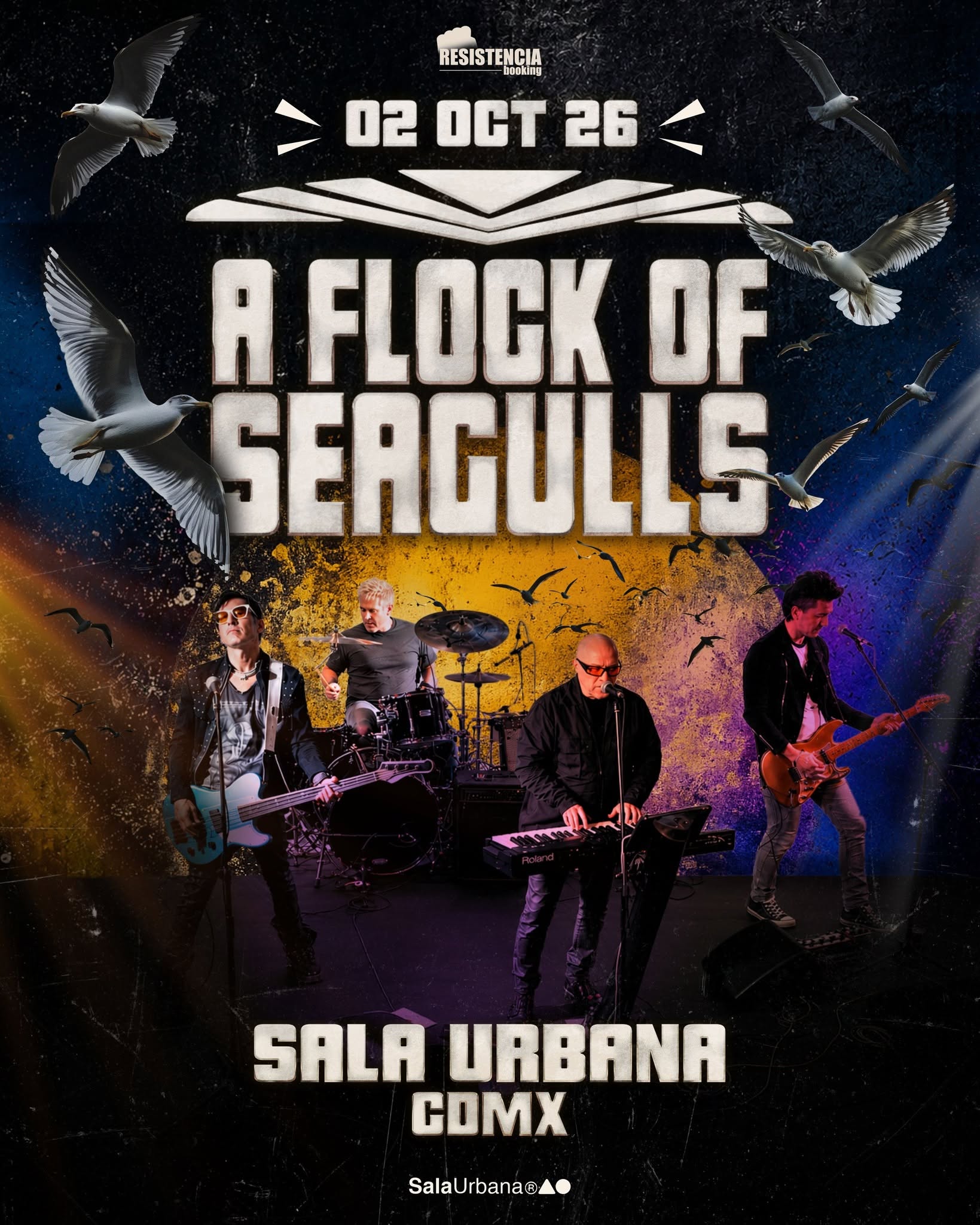 A Flock of Seagulls se presentará en Sala Urbana