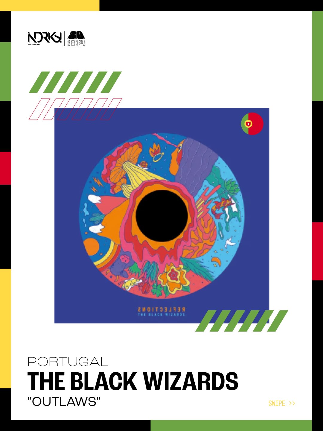 C the black