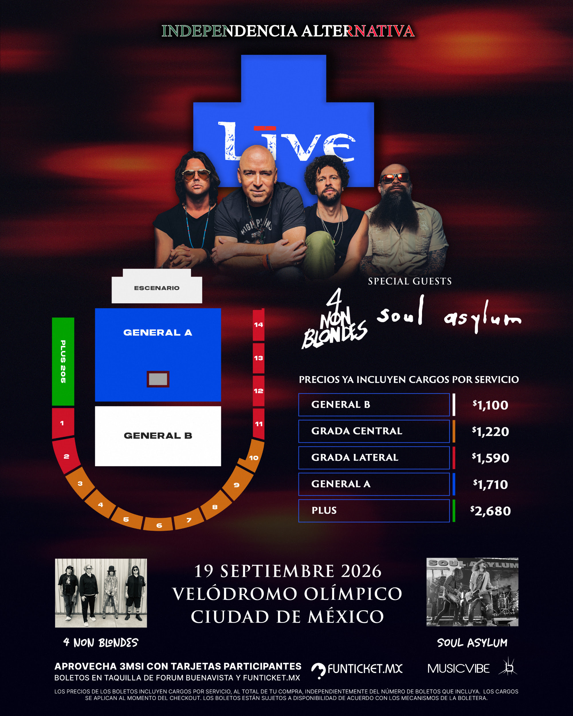 Live precios