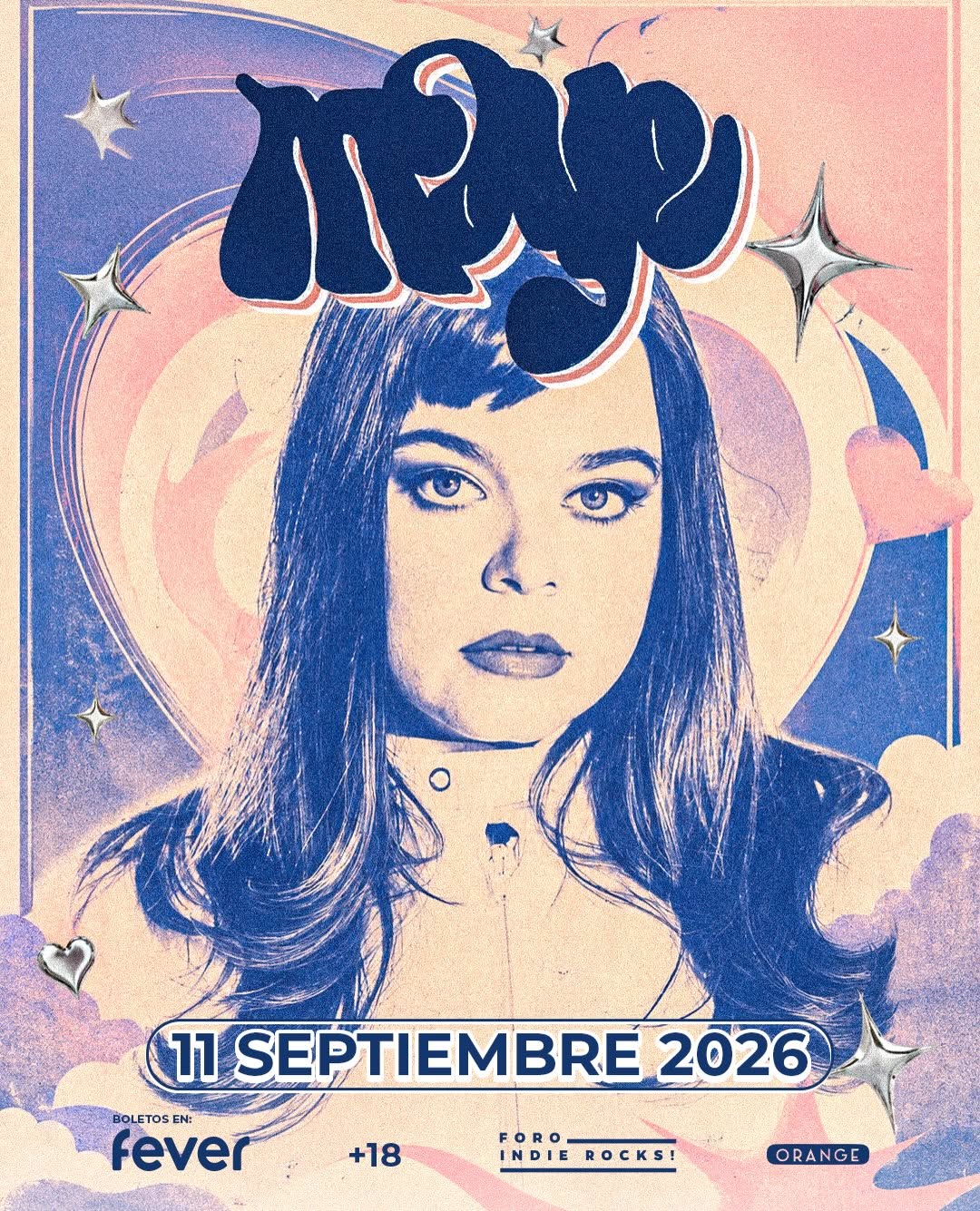 CAMBIO DE FECHA: Maye se presentará en el Foro Indie Rocks!