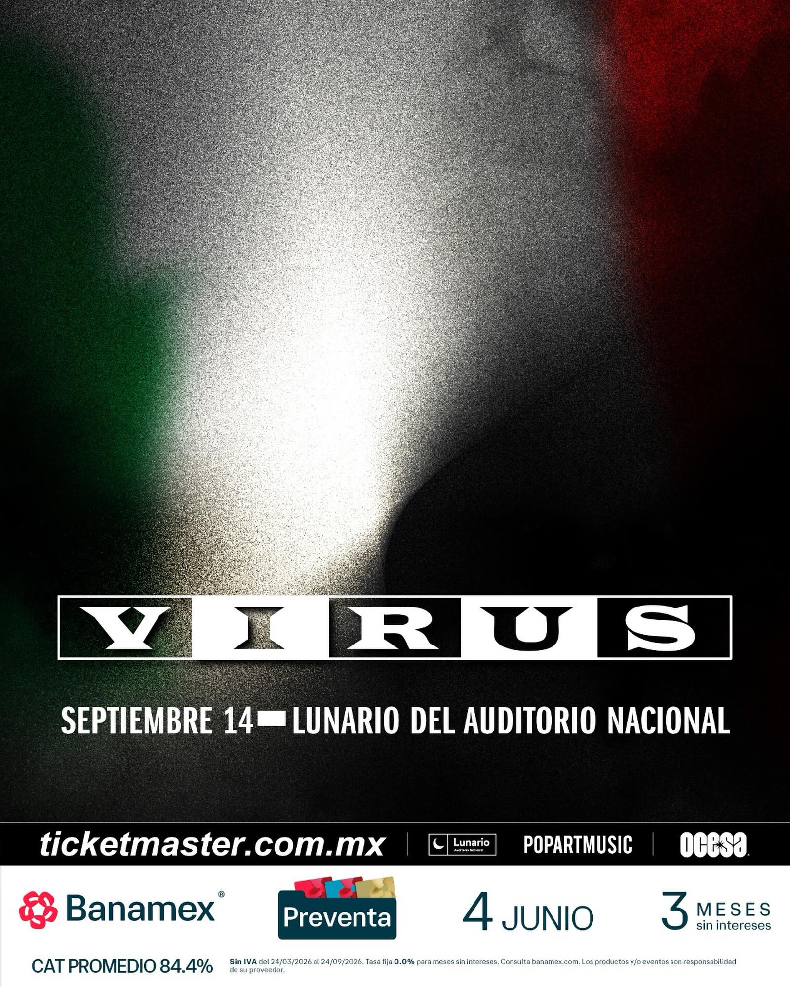 Virus llegará al Lunario