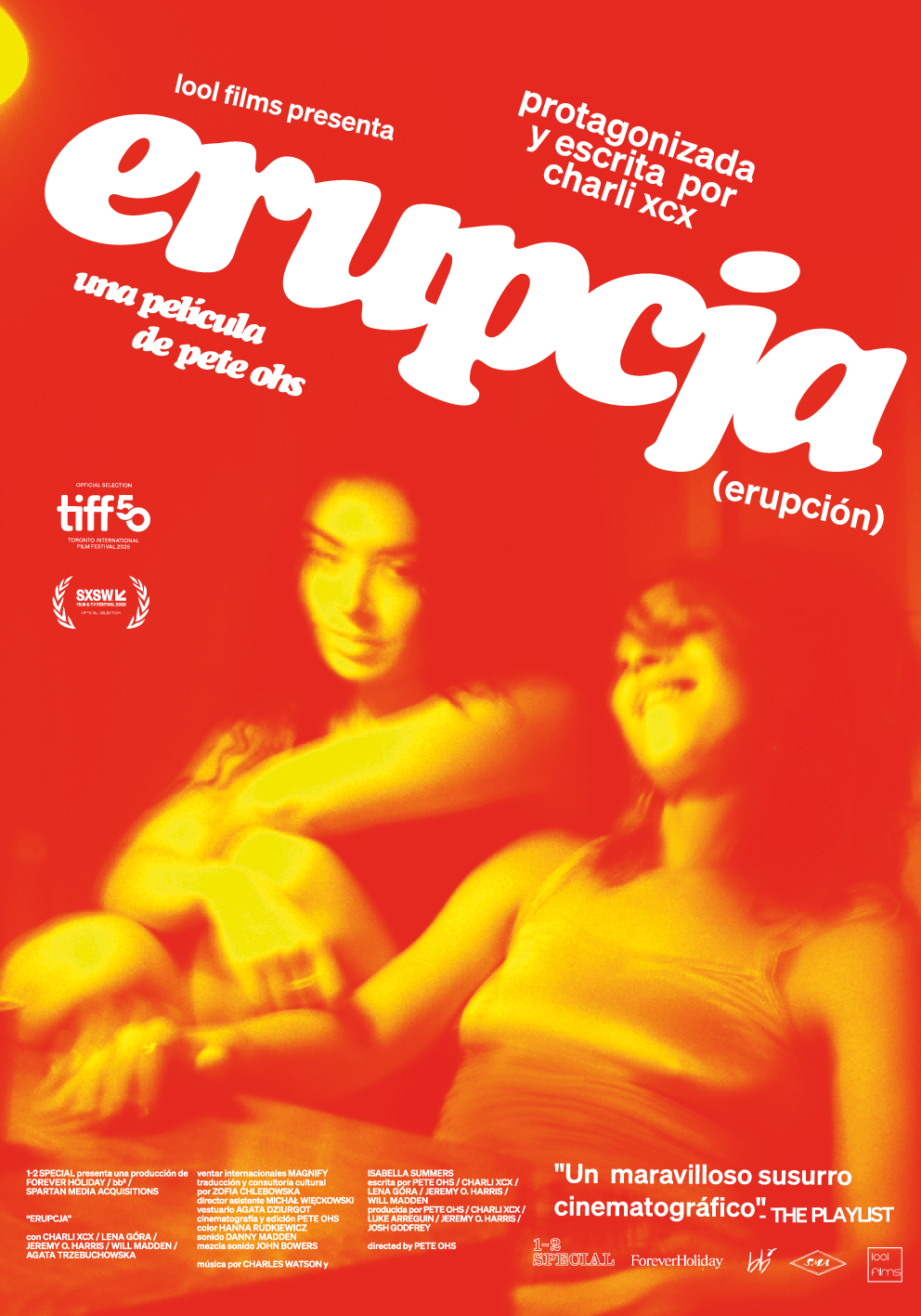 Charli XCX llega al cine con 'Erupcja'