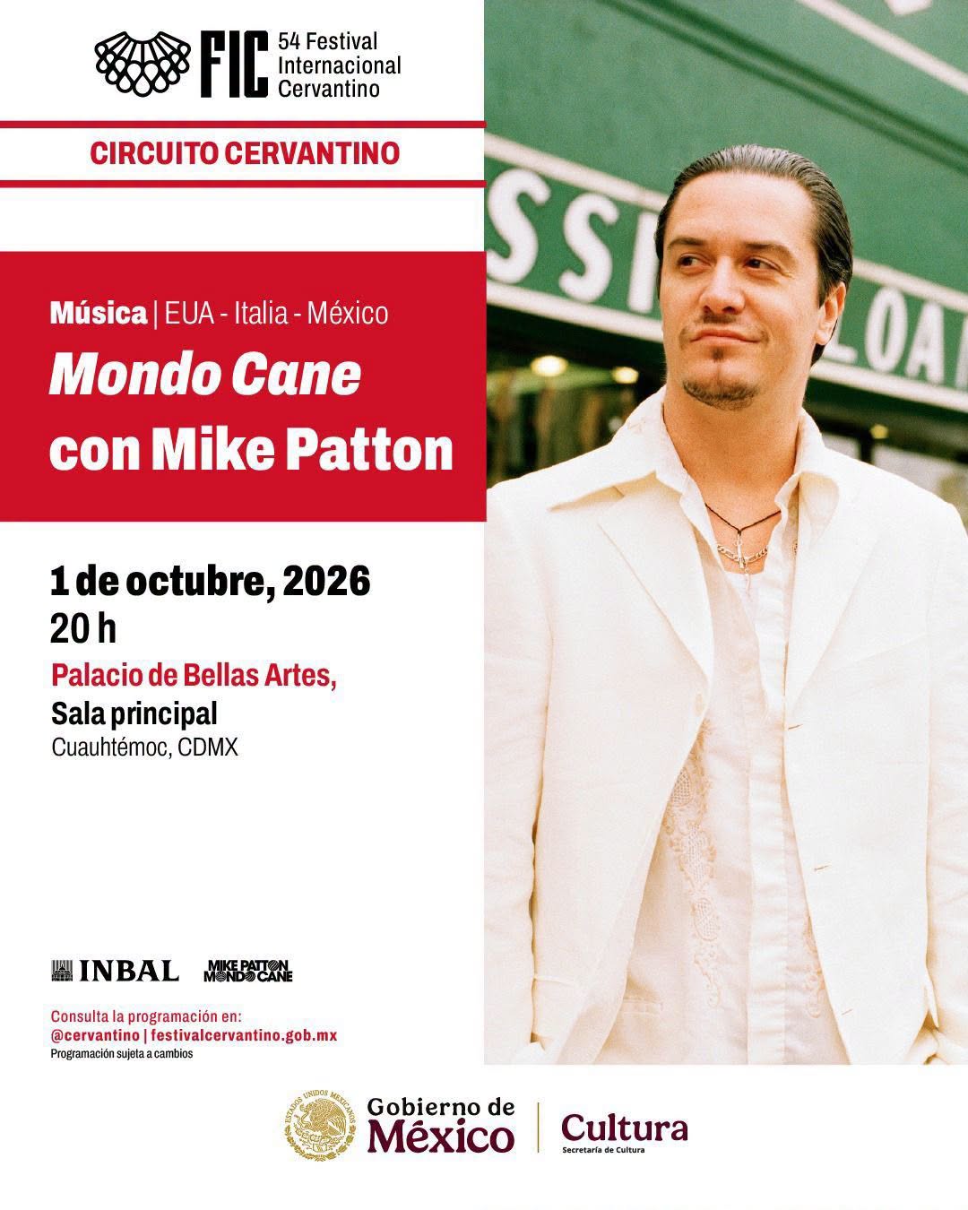 Mondo cane con mike patton