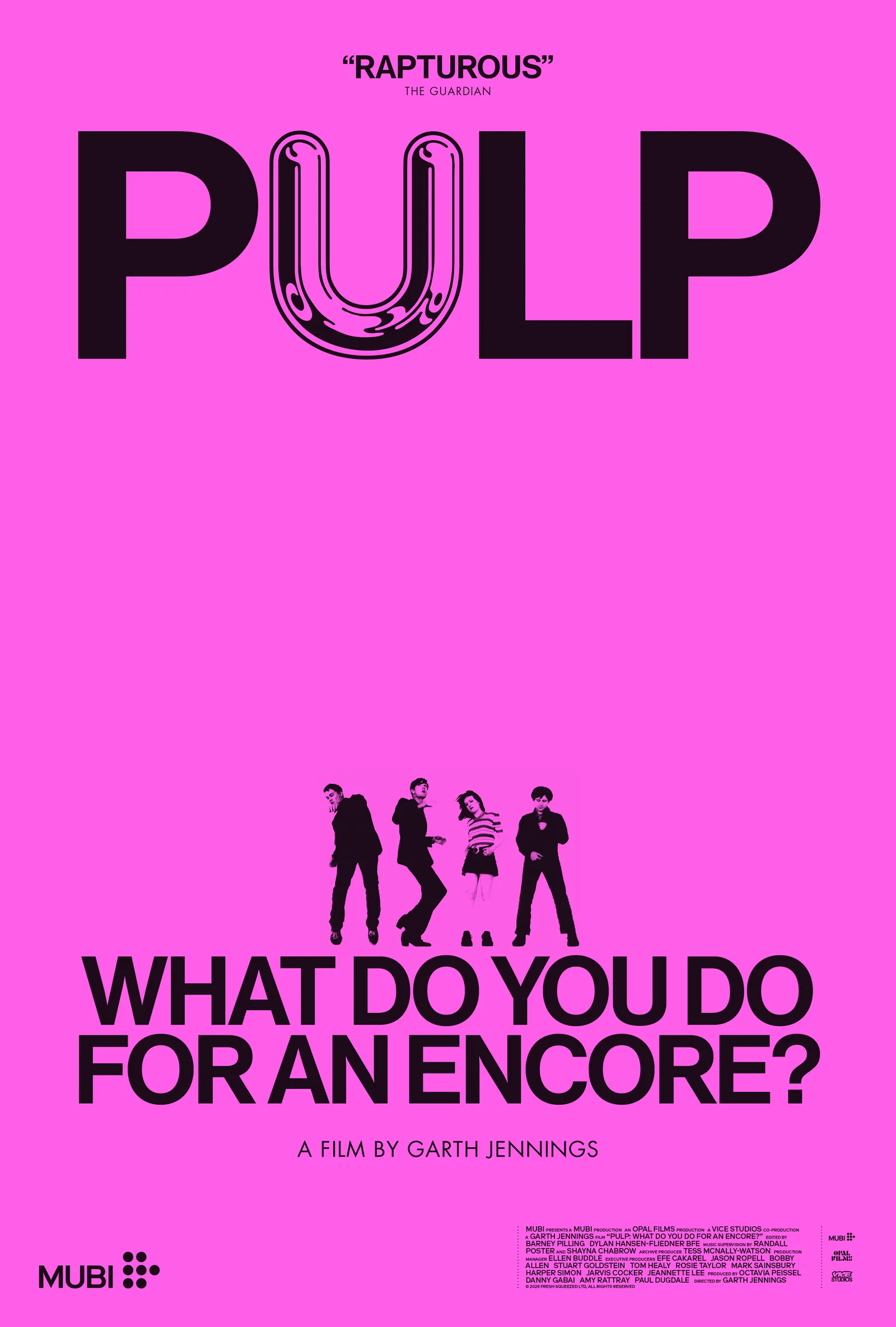 Mira el tráiler de 'What Do You Do for an Encore?', la película del regreso de Pulp