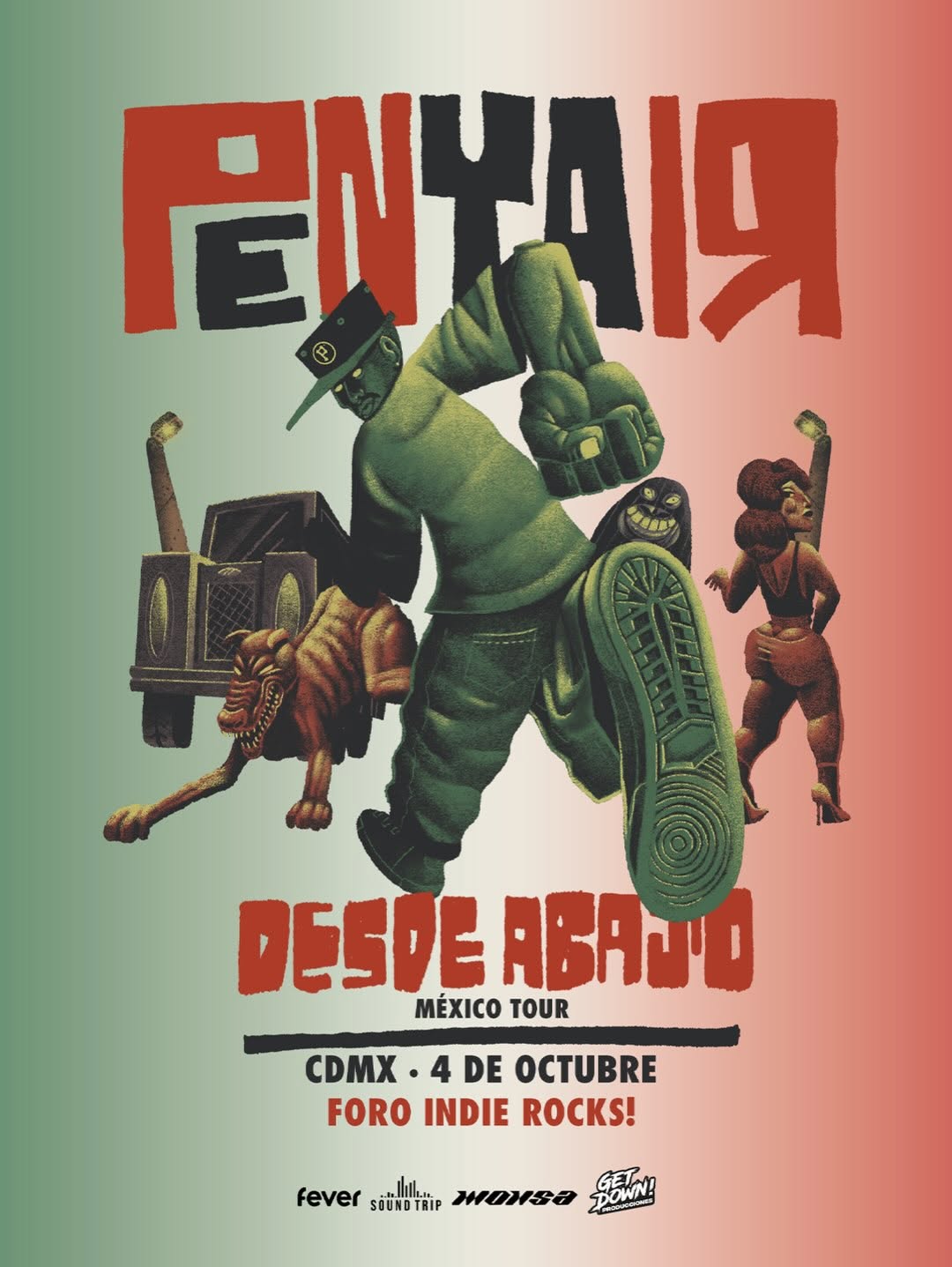 PRECIOS: Penyair se presentará en el Foro Indie Rocks!