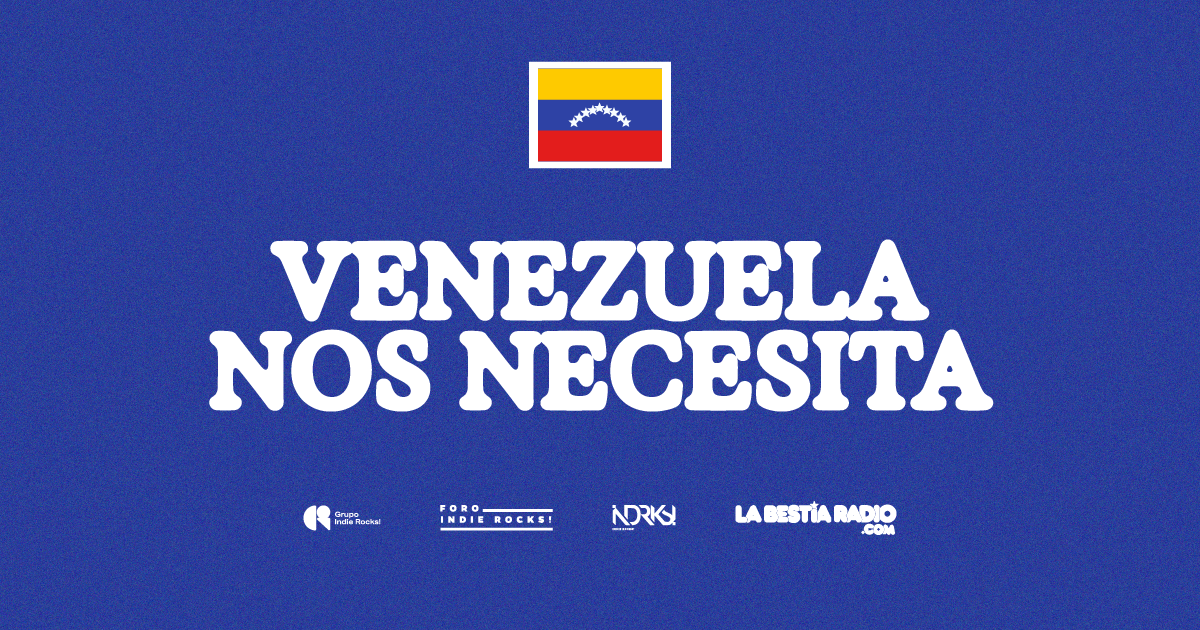 Foro Indie Rocks! se convierte en un centro de acopio para Venezuela